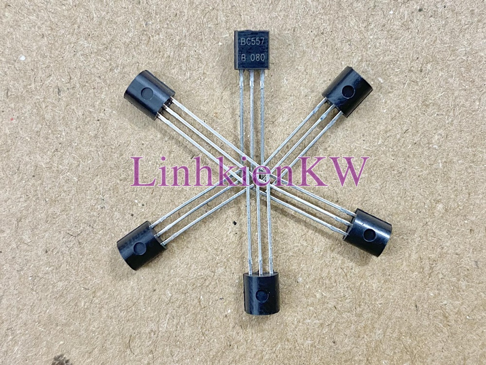 20 cái Transistor BC557 TO-92 PNP mới 100%
