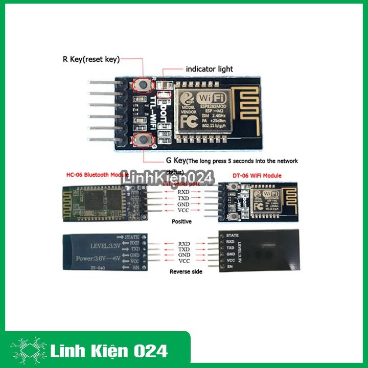 Module DT-06 TTL-WIFI / ESP-M2/Tương Thích Bluetooth HC06