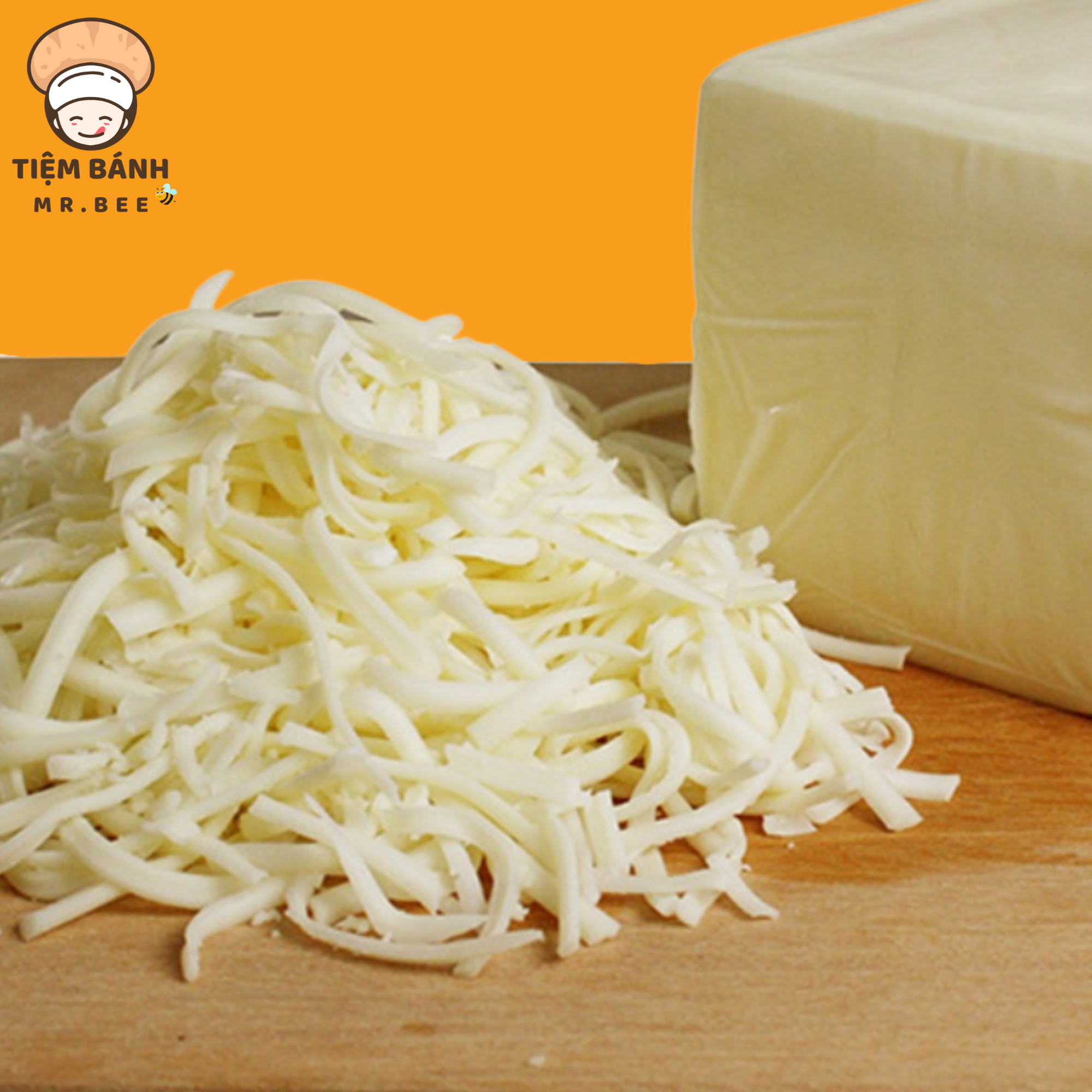 – Phô mai bào sợi Mozzareal 100g