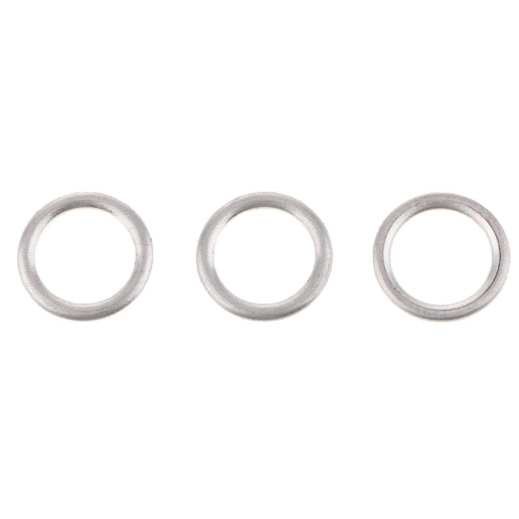50pcs 14mm Oil Drain Plug Crush Washer Gaskets for Audi S4 A4 Q5 VW+50pcs 12mm Oil Drain Plug Gaskets for