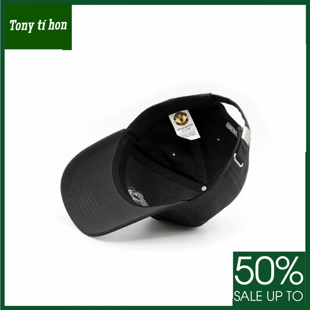 Tony tí hon - Mũ/nón kết lưỡi trai thể thao Clb MU Manchester United thời trang nam nữ cao cấp - màu đen