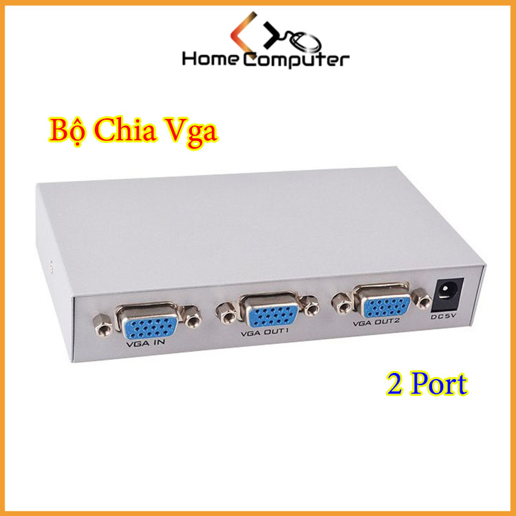 Bộ Chia VGA 1 Ra 2, 1 Ra 4, 1 Ra 8 Hàng Chuẩn Chất Lượng Cao - Siêu Nét