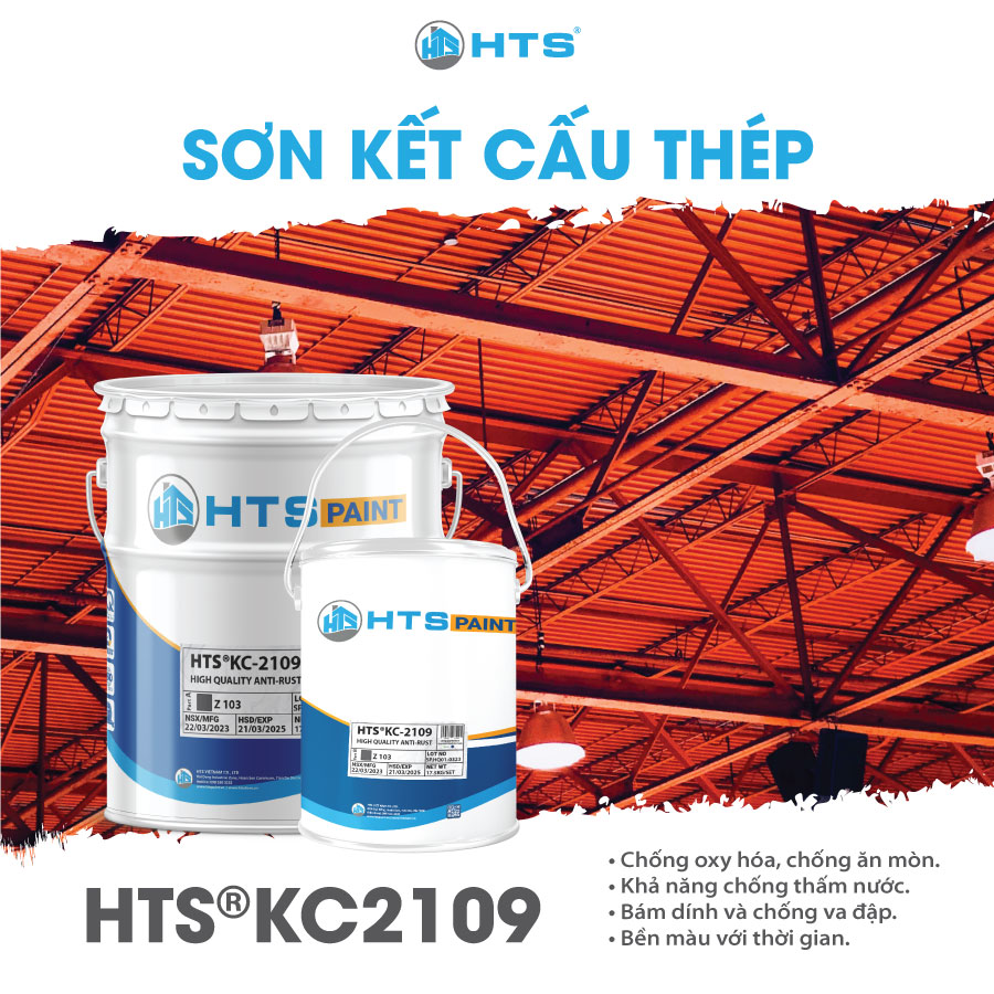 Sơn kết cấu thép HTS KC2109 18kg