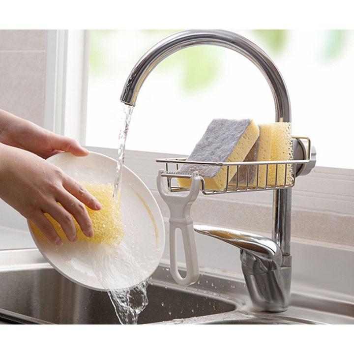 Kệ Để Đồ Rửa Chén Cạnh Vòi Rửa
