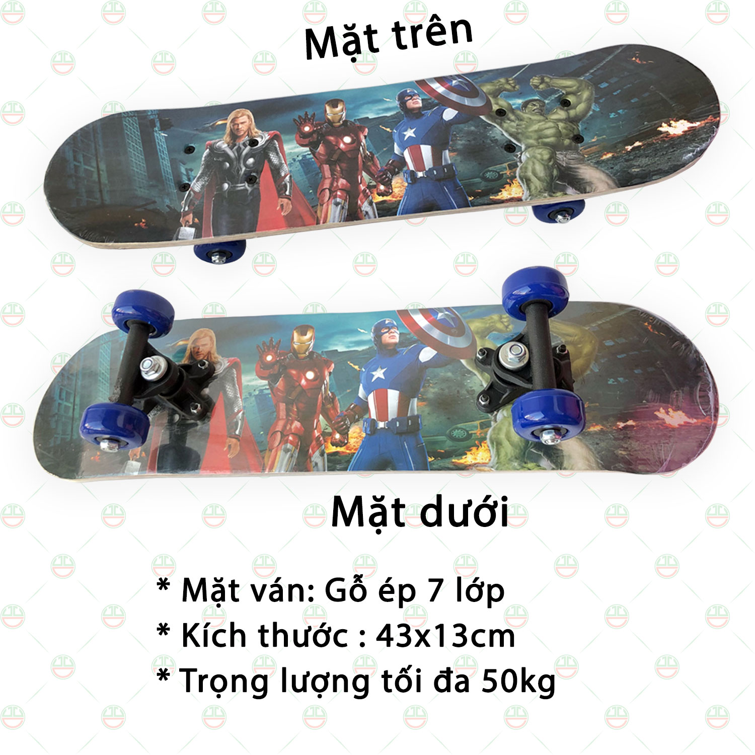 Ván Trượt Hoạt Hình Cho Bé KhoNCC Hàng Chính Hãng - Giúp Bé Năng Động Hơn - KDHS-4357-VanTruot