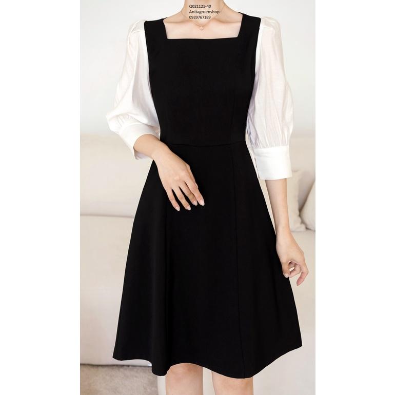 Đầm phối màu thanh lịch - Q02-1121