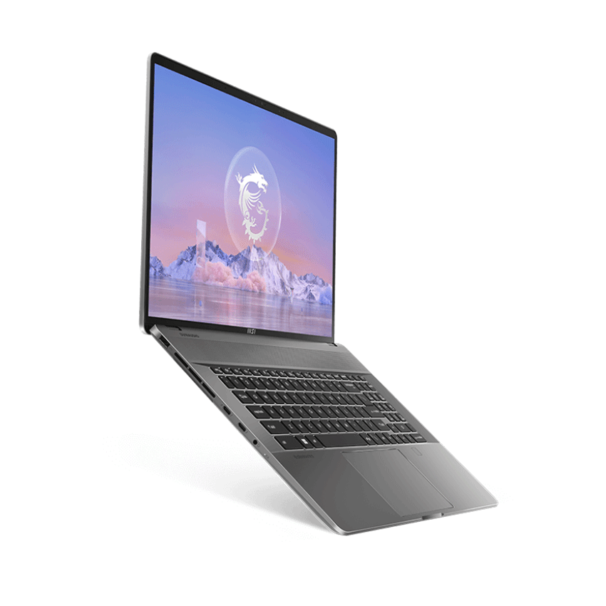 Laptop MSI Creator Z17 HX Studio (A13VGT -068VN) (i7 13700HX 32GB RAM/2TB SSD/RTX4070 8G/17.0 inch QHD+ 165Hz Touch/Bút cảm ứng/Win 11/Xám/Vỏ nhôm) - Hàng Chính Hãng