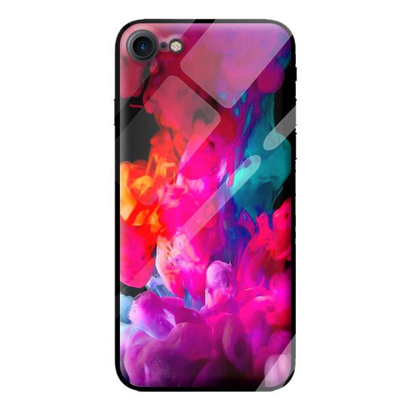 Ốp lưng kính cường lực cho iPhone 7 MÀU SẮC 1 - Hàng chính hãng