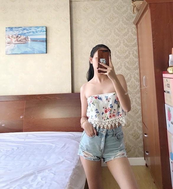 Áo Croptop Xuất Xịn