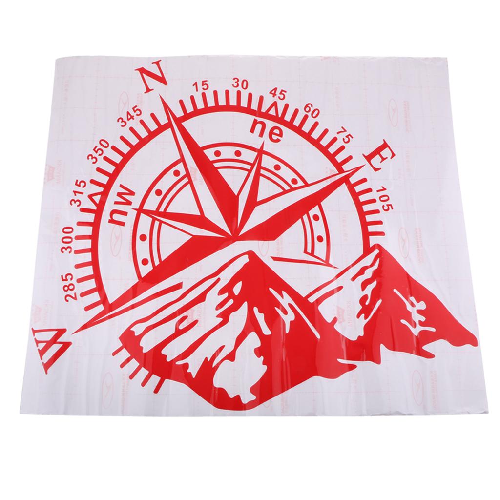 Auto Car Truck Boat Exterior Body Windshield Reflective Sticker Decal