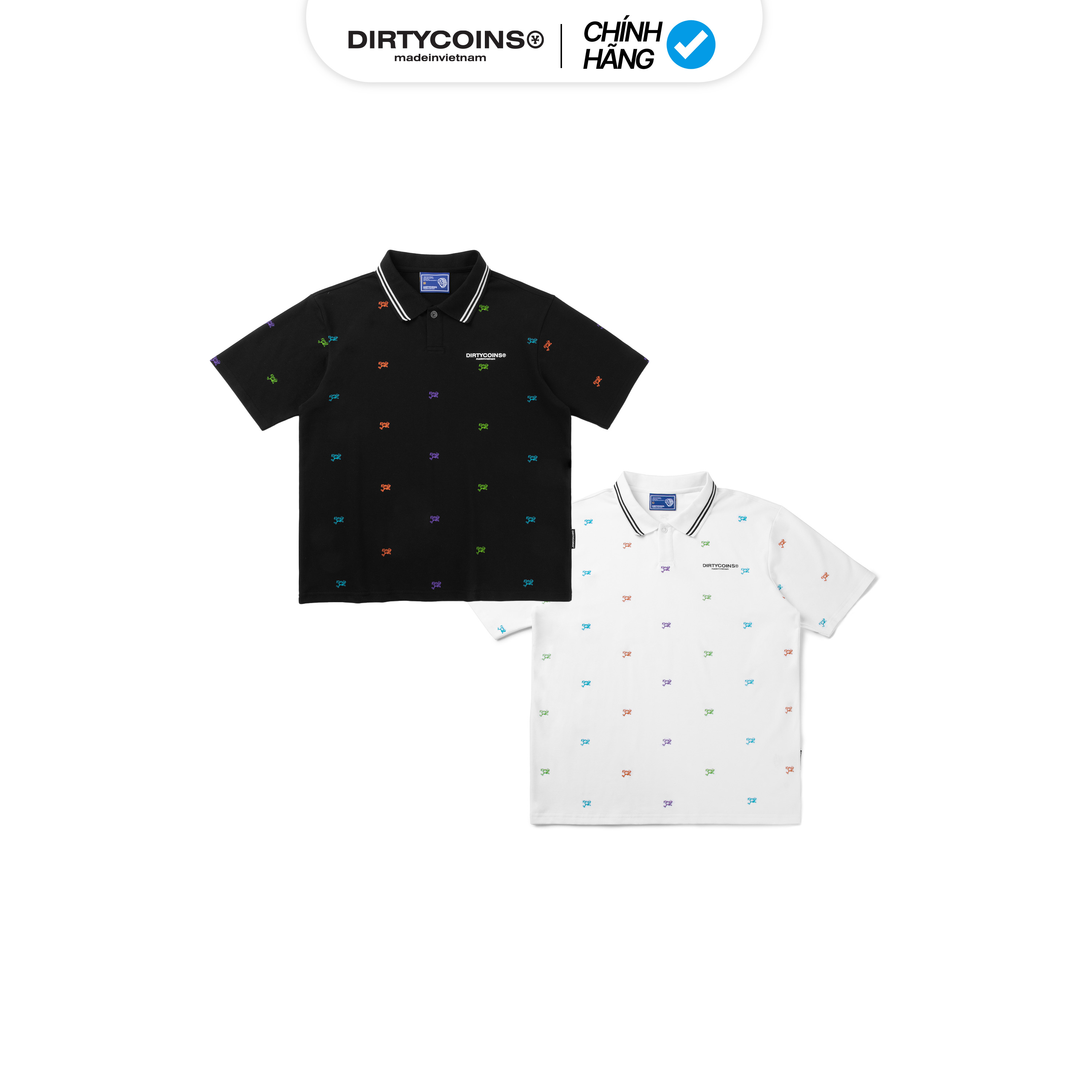 Áo Thun DirtyCoins Dico Pixel Polo