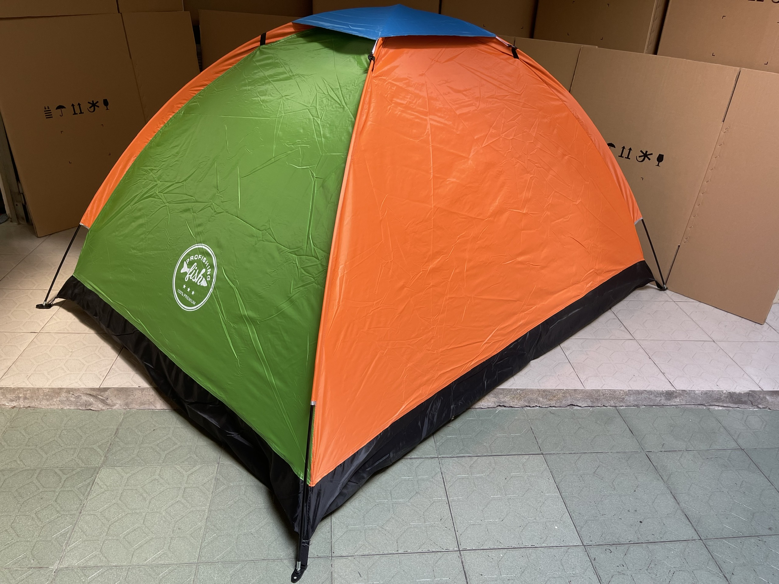 Lều cắm trại ∣ Lều du lịch 2-3 người - Kích thước 2mx1.5m - LCT01 - MÀU NGẪU NHIÊN