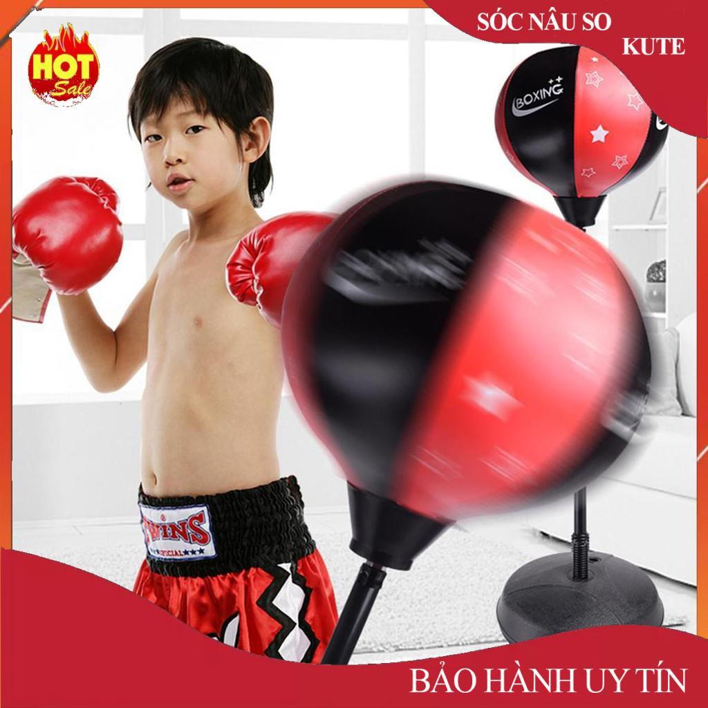 ️ bóng tập phản xạ,Bóng đấm boxing phản xạ + Găng tay boxing+ Bơm TRẺ EM