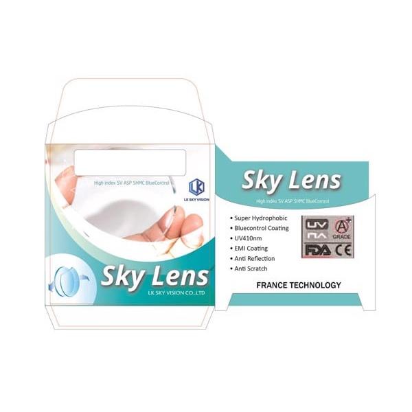 Tròng Kính Cao Cấp Sky Len ASP SV BLUECONTROL UV410 SHMC