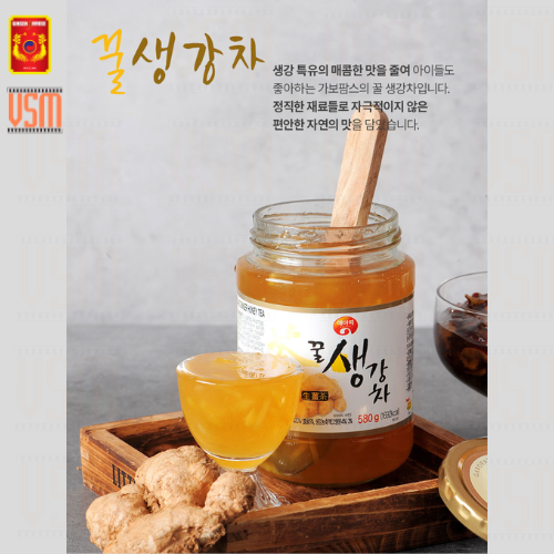 Mật ong gừng Hàn Quốc 1kg - Ginseng House 1kg
