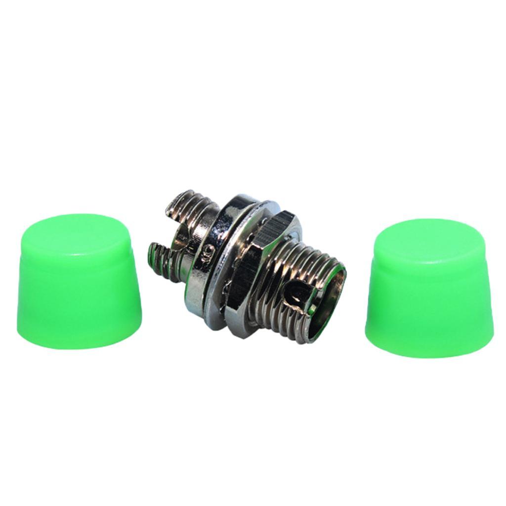FC-APC Flange Singlemode Fiber Optic FC Coupler Insertion Loss<=0.2dB