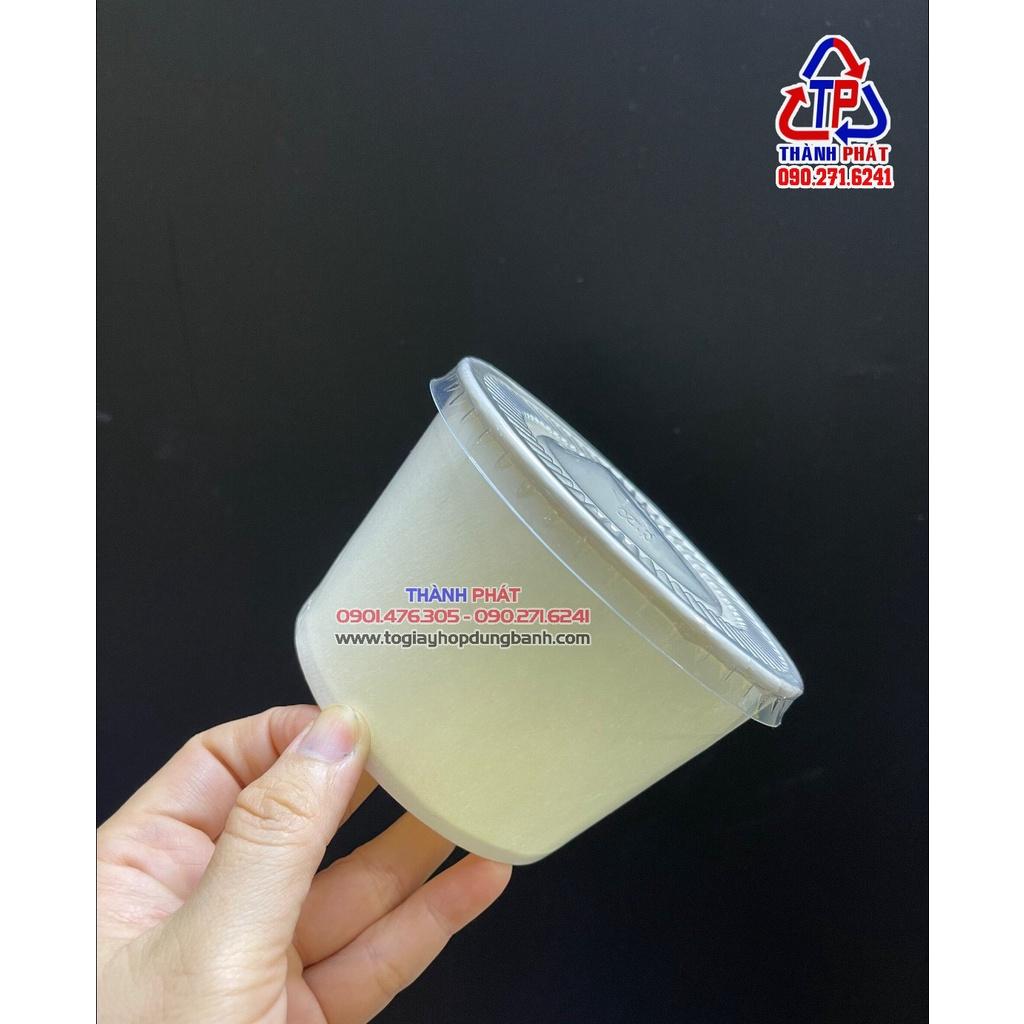 50 Tô giấy 500ml dùng đựng súp, canh , lẩu ly