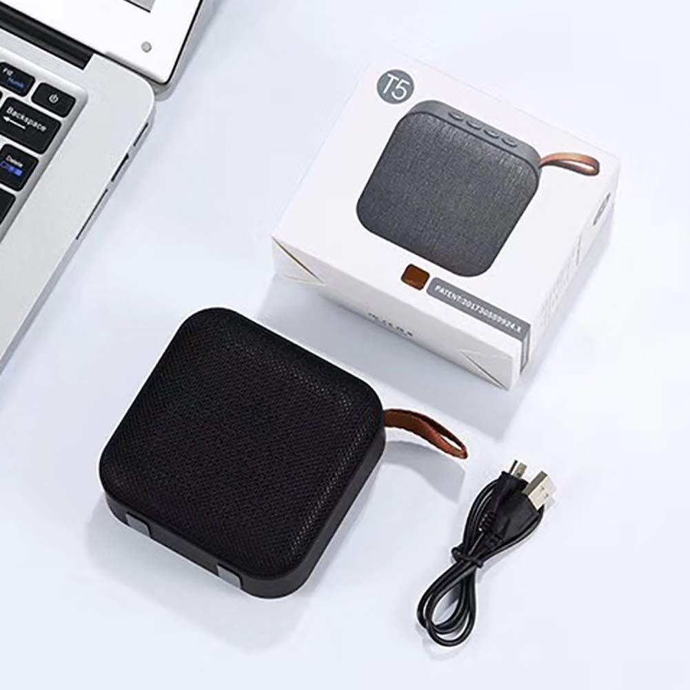 Loa Bluetooth T5 Loa Mini  không dây T5 Bluetooth speaker Version 5.0 , tiện lợi di động,   hỗ trợ khe thẻ nhớ