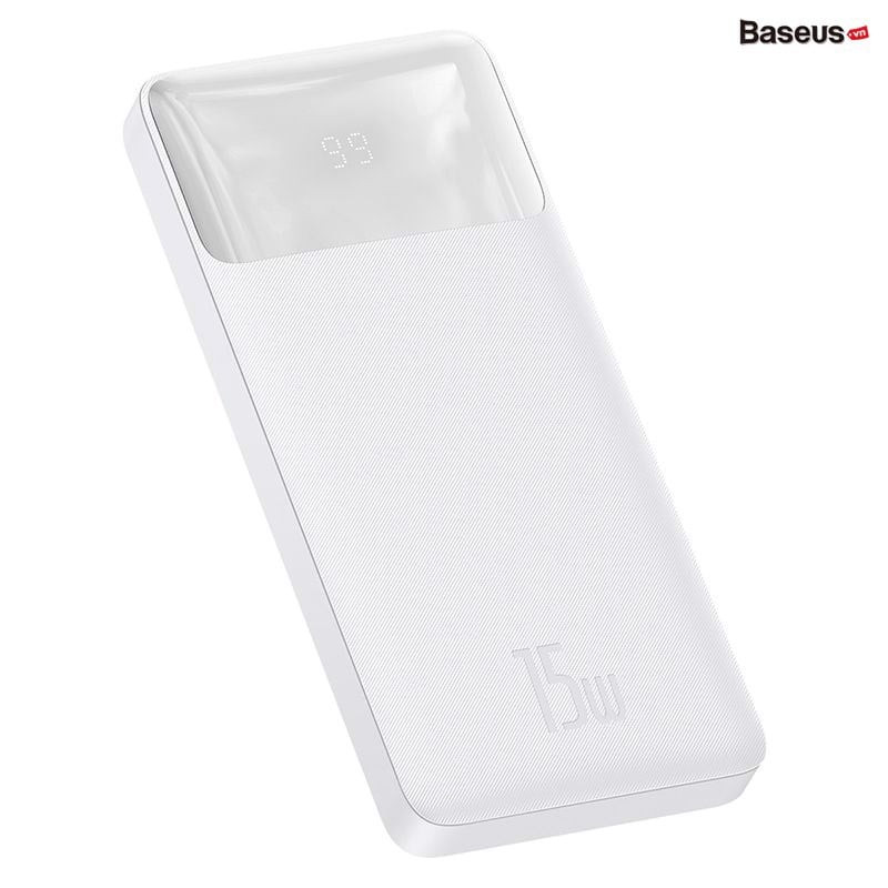 Pin sạc dự phòng Baseus Bipow Digital Display Power Bank (15W / 20W, USB*2+Type C , LED Display, 2 Way Fast charge ) Hàng chính hãng