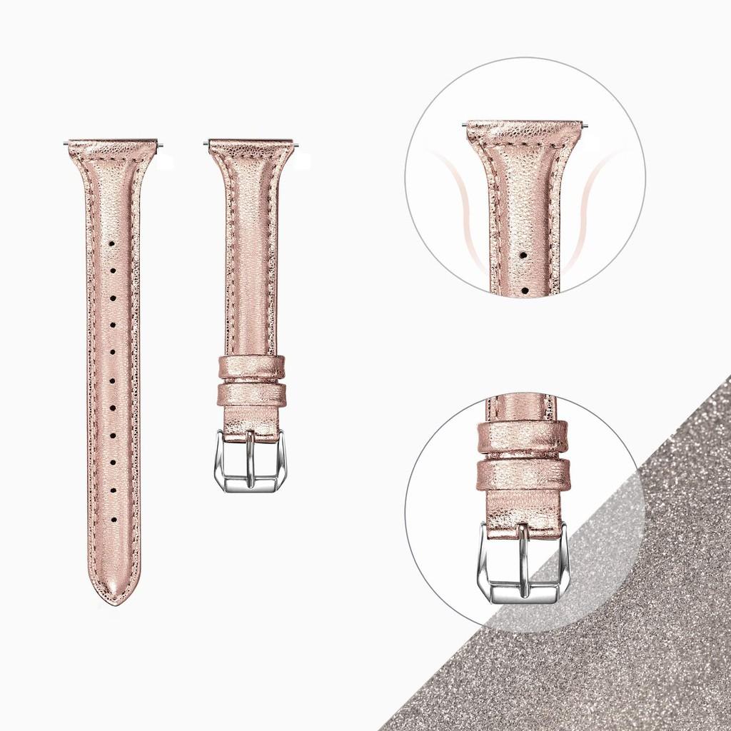 Dây đeo bằng da cho đồng hồ thông minh Huami Amazfit Bip Lite Bip S U