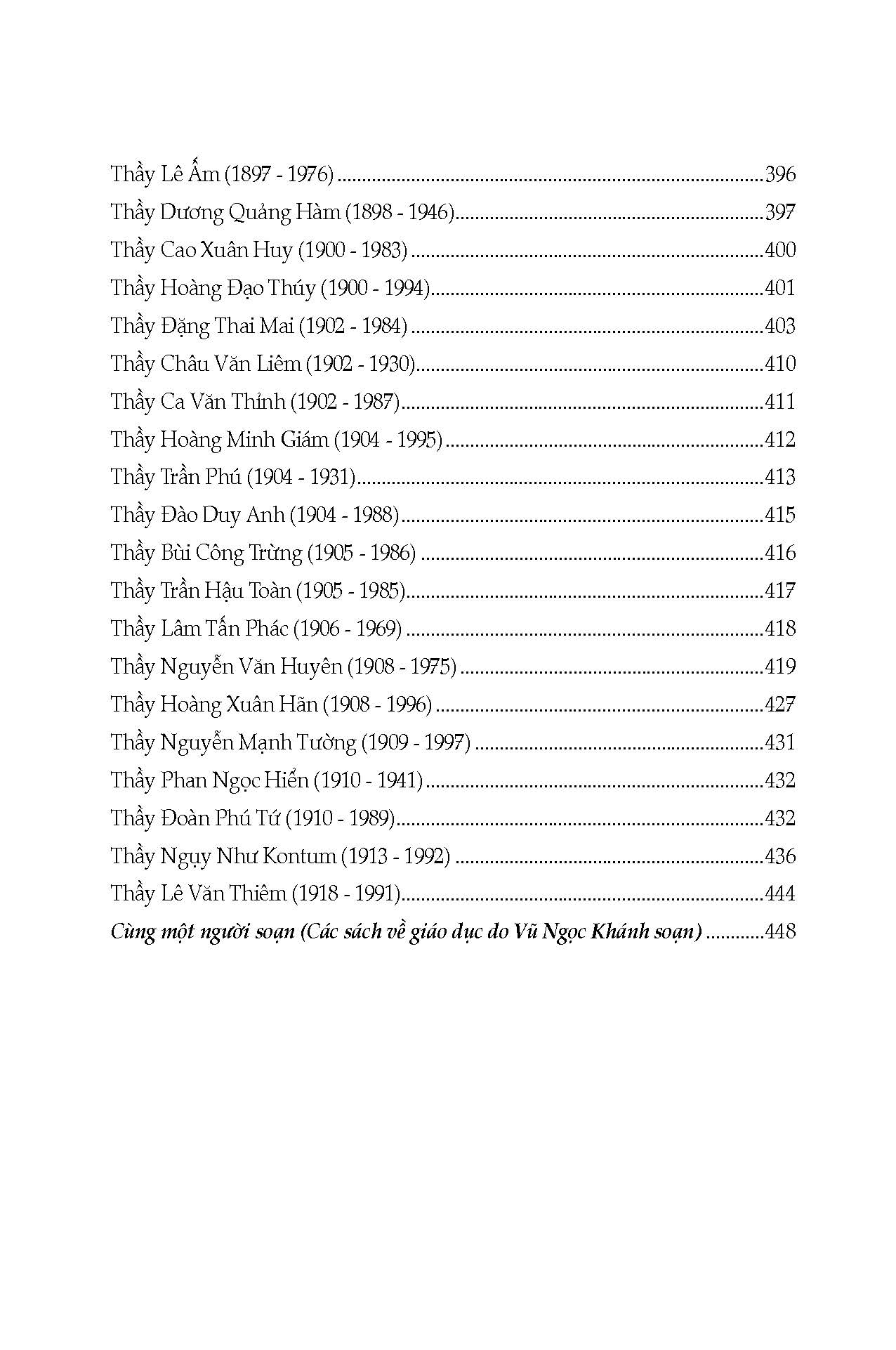 Thầy Giáo Việt Nam 10 Thế Kỷ - Vũ Ngọc Khánh