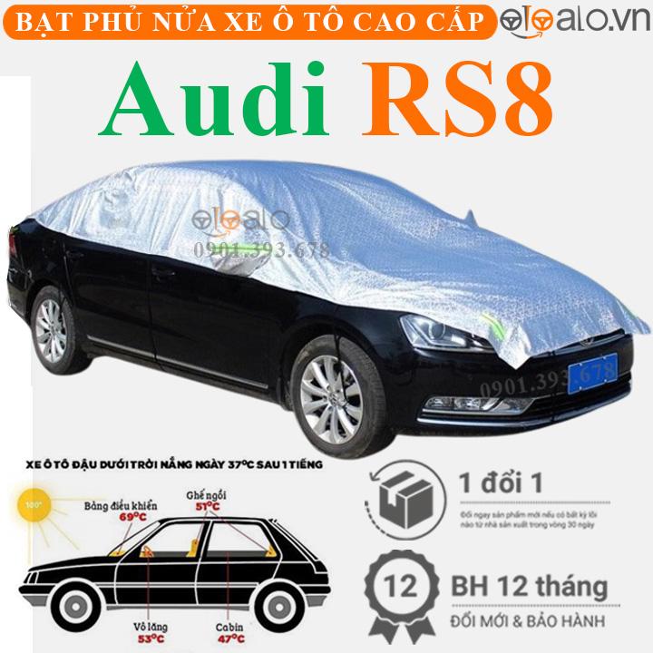Bạt phủ nửa nóc xe Audi RS8 vải dù 3 lớp