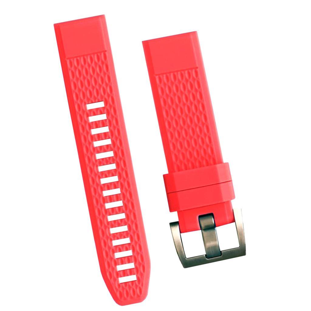 For Garmin fenix 5S Sports Replacement Silicone Wrist Watch Band Strap 20mm