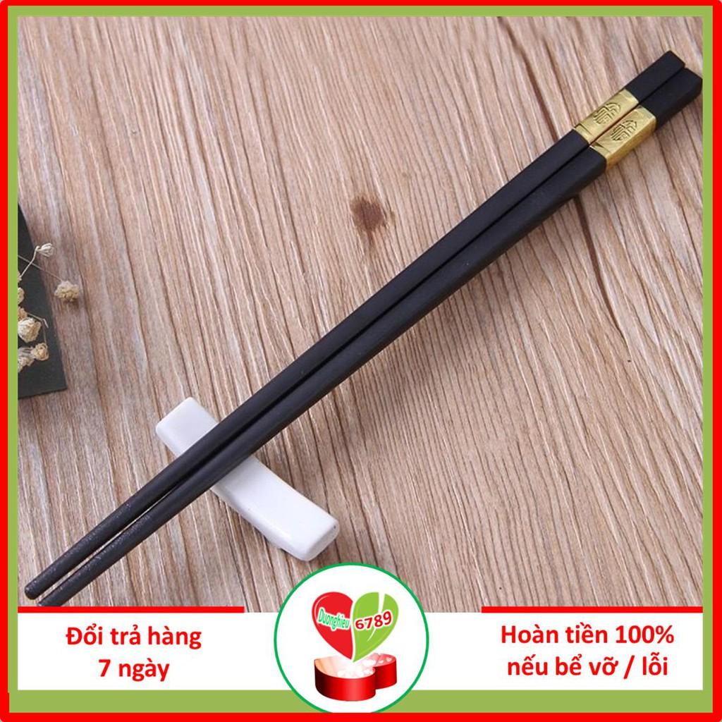 Đũa Sừng Khảm Vàng - Duonghieu6789