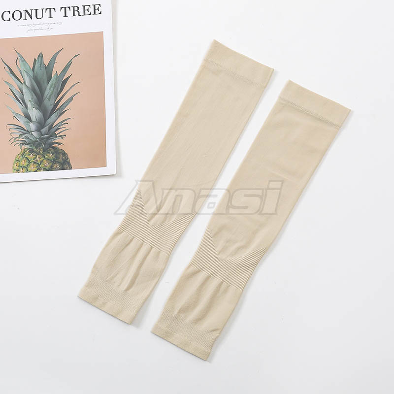 Găng tay chống nắng mềm mát Anasi SL009 - Có xỏ ngón, siêu co giãn