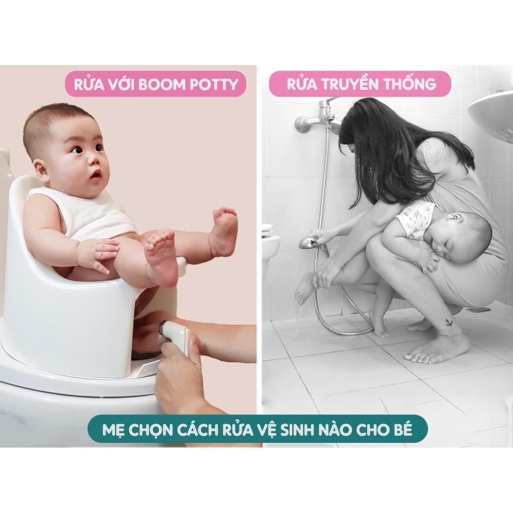 Combo 2 Bô Thông Minh Đa Năng Cho Bé Boom Potty, cho bé từ 8m (8.5kg) tới 4 tuổi