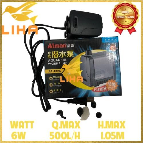 Máy Bơm Bể Cá Atman AT-102S - Máy Lọc Nước Cho Hồ Cá Cảnh