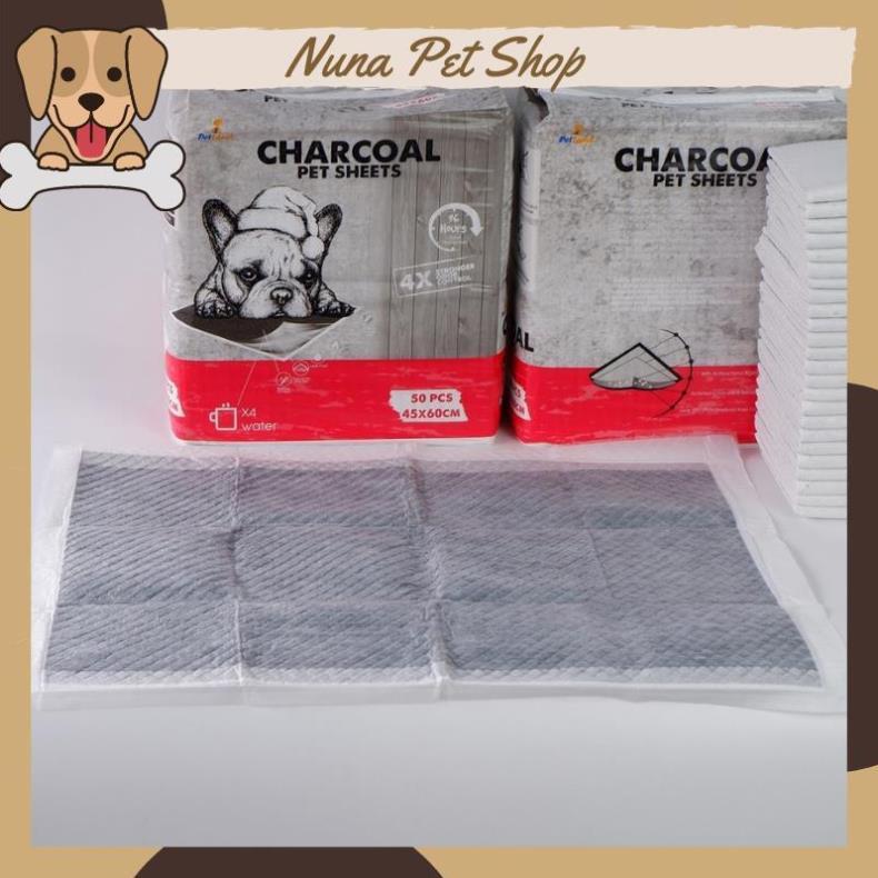 Tã lót chuồng cho chó mèo Charcoal than hoạt tính