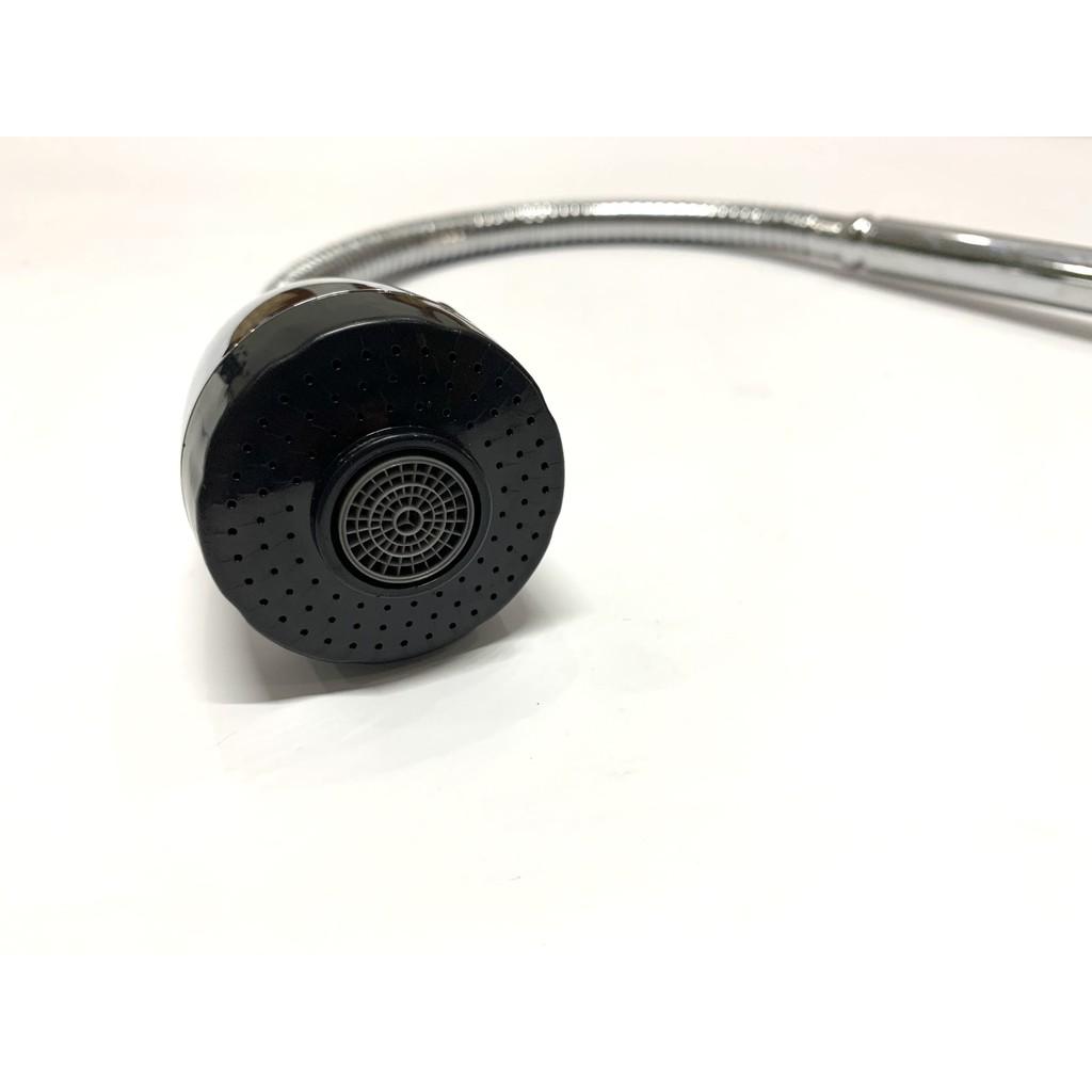 Vòi Rửa Chén Bát Lạnh Gắn Chậu Cần Lò Xo Inox Bóng