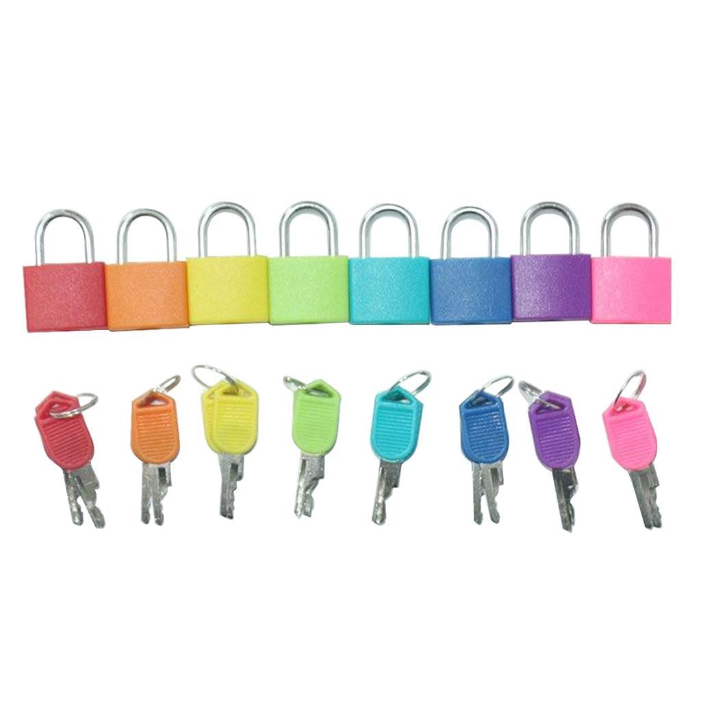 Key Lock Color Montessori Locks for Backpack Classroom Matching Game