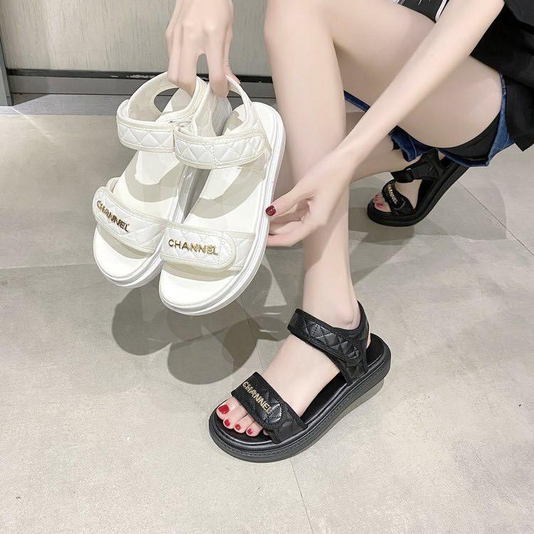 (2101) Sandal Thể Thao Đế Dày 3cm Thời Trang Năng Động Cho Nữ Hàng CAO CẤP Quảng Châu