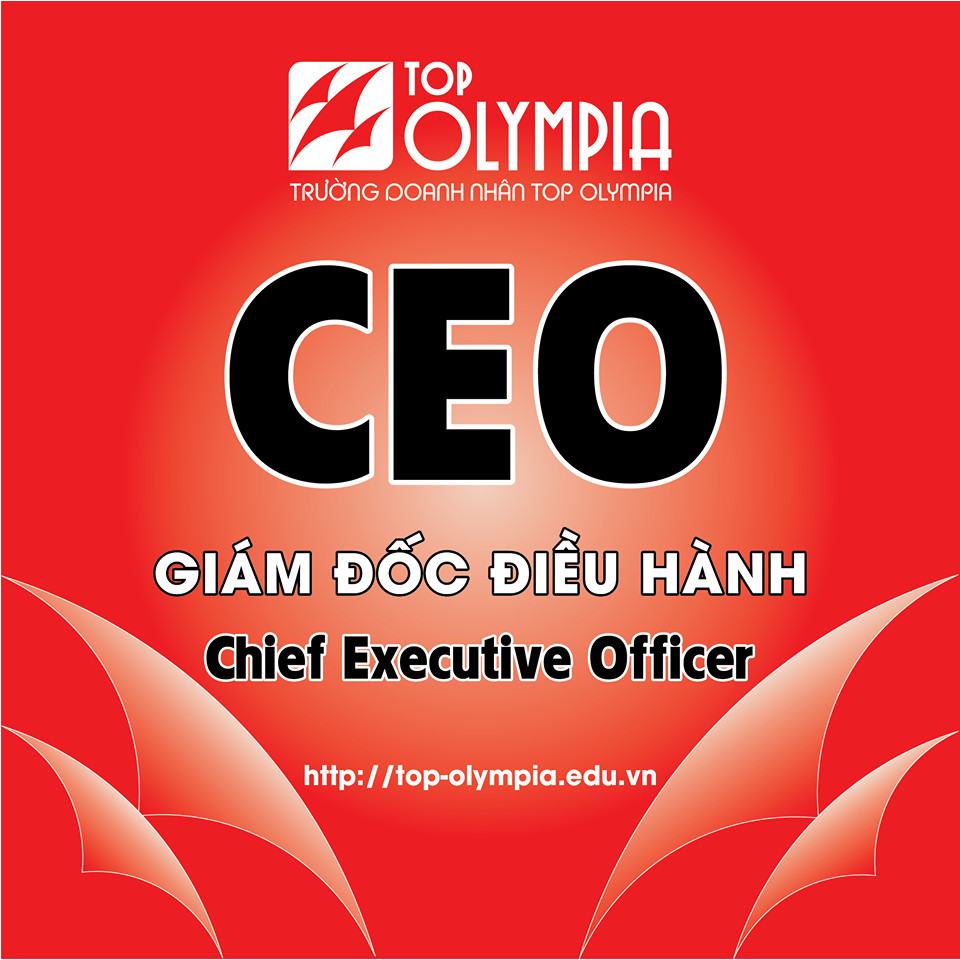 Khoá học: Giám đốc Điều hành - CEO