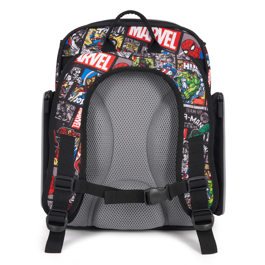 Ba Lô Fancy Siêu Anh Hùng Marvel Đen CLEVER HIPPO BLM1230