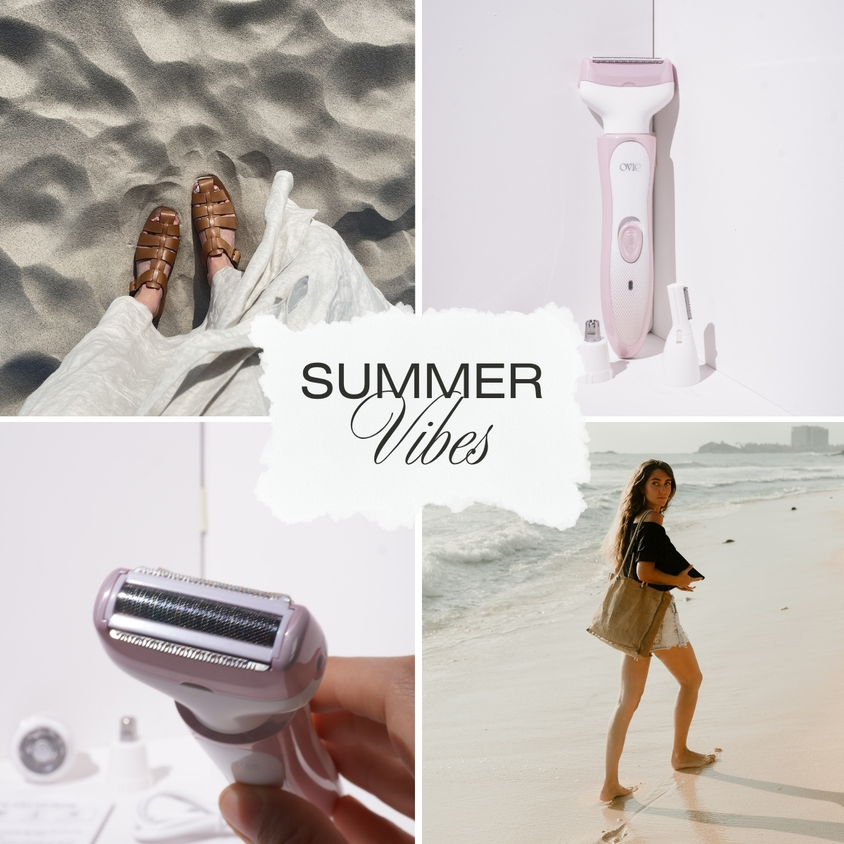 Máy Cạo Lông Nữ ENCHEN OVIE L2 5in1 – cạo lông bikini, lông nách, lông tay, lông chân, lông mày, tỉa lông mũi, ria