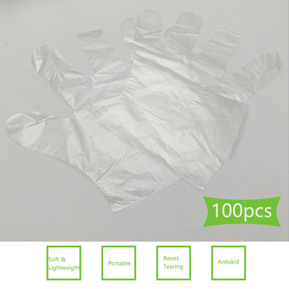 100 cái Găng tay trong suốt dùng một lần