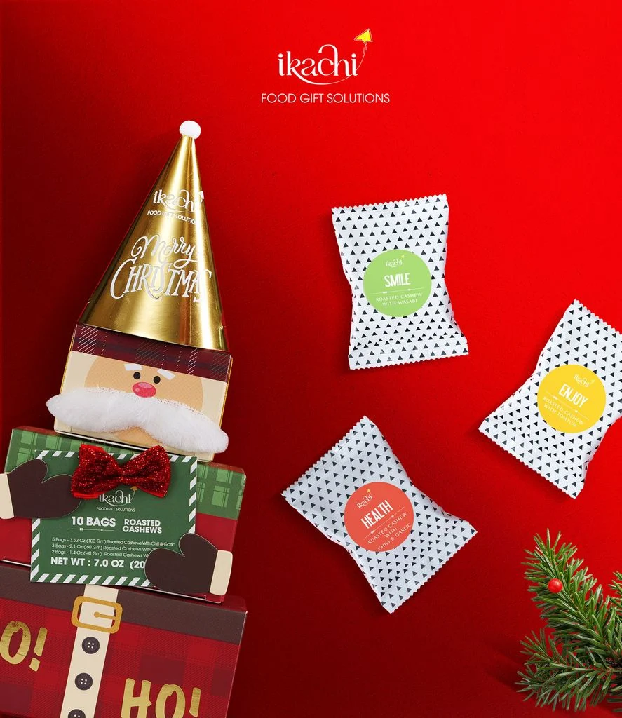 (DEAL HỜI 12.12) Combo trọn bộ quà Noel - Set quà tặng Giáng Sinh - Combo 3 hộp quà tặng giáng sinh IKACHI