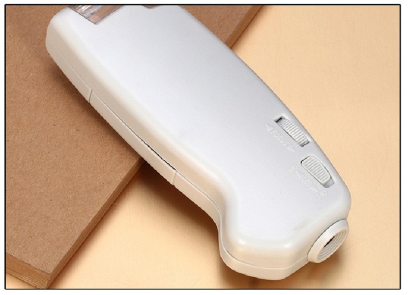 Kính lúp 100X mini cầm tay có đèn V3