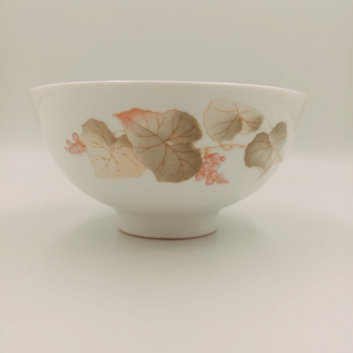 Chén cơm sứ hoa nho xanh cao cấp