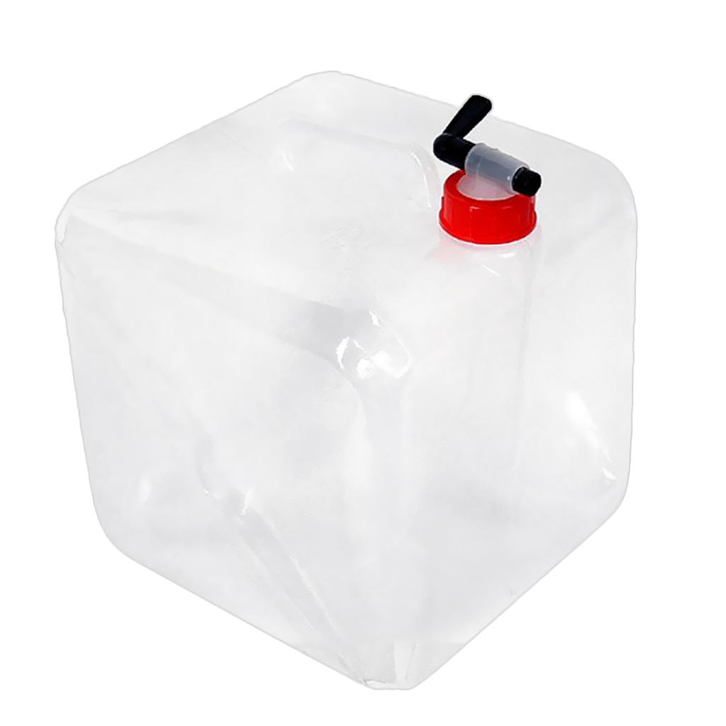 Drinking Water Pot Folding Water Bucket Bottle for Outdoor 10L