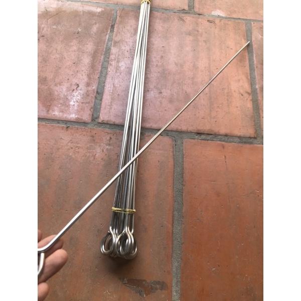 Xiên nướng thịt INOX dài 60cm