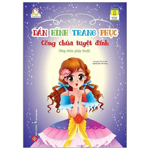 Dán Hình Trang Phục Công Chúa Tuyệt Đỉnh - Công Chúa Phép Thuật