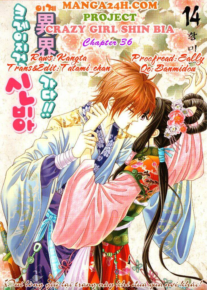 crazy girl shin bia - nữ hoàng rắc rối chapter 36 1