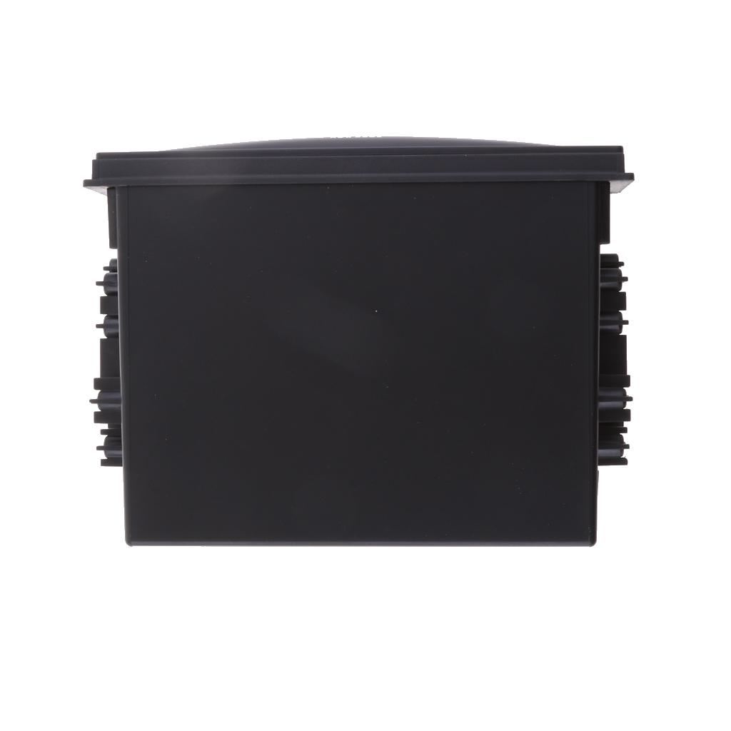 2X Universal Car/Truck Double Din Radio Cup Holder Storage Box