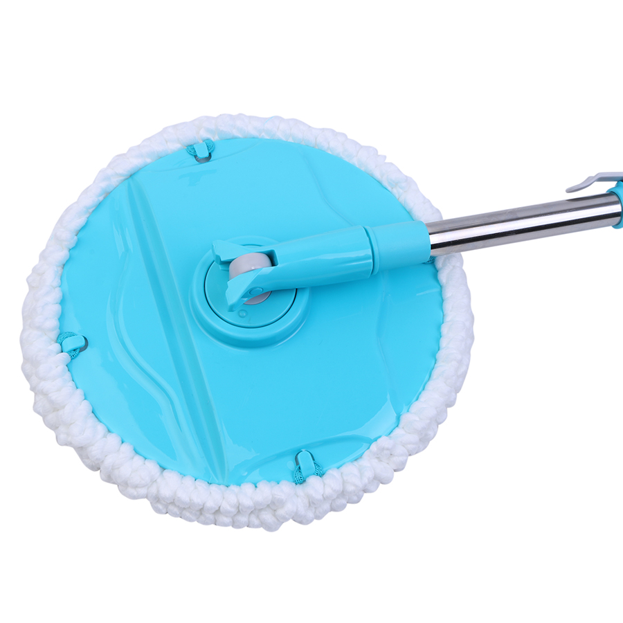 Bộ Cây Lau Nhà Xoay Tay 2 Bông Lau Lock&Lock Corner ETM494 - Xanh Biển