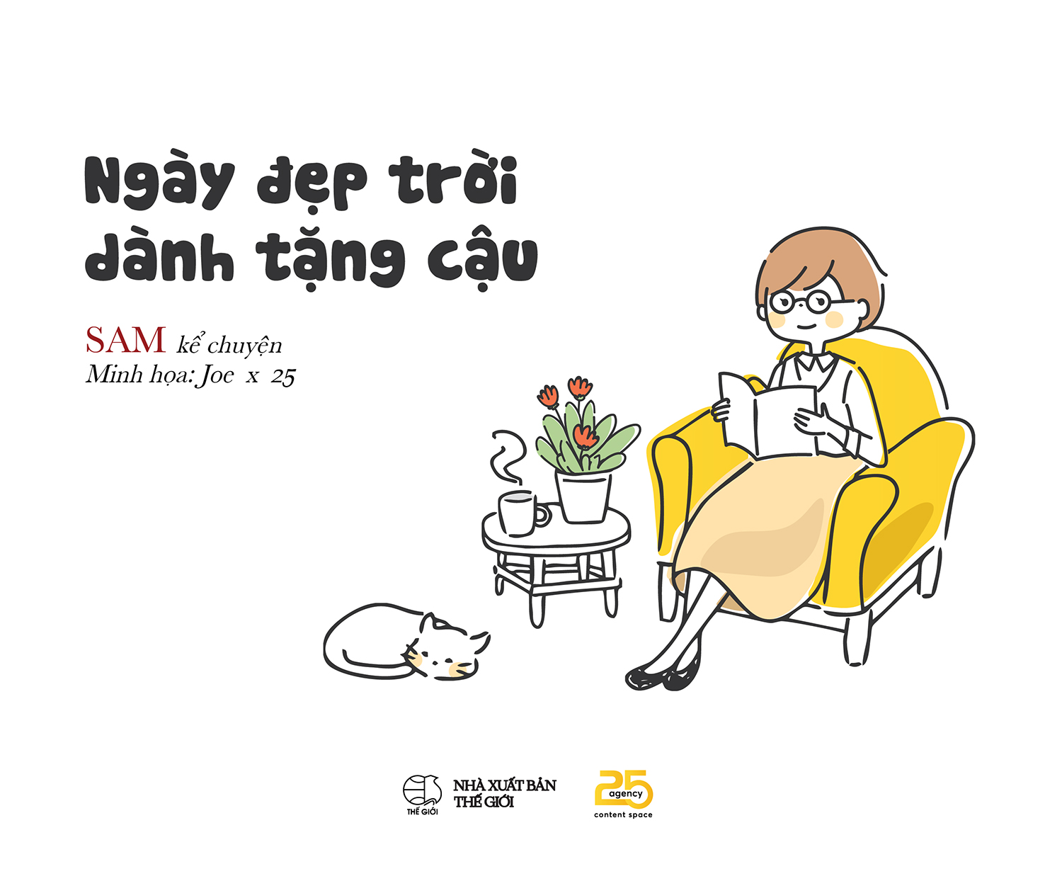 Ngày đẹp trời dành tặng cậu - sách tô màu