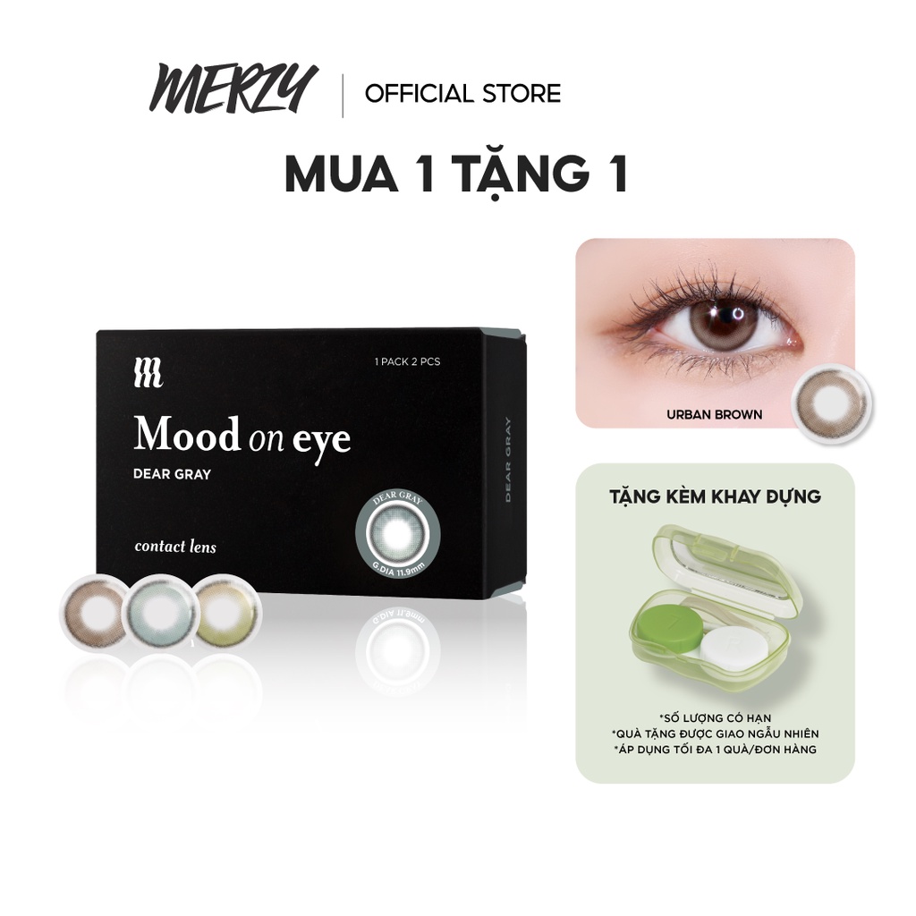 [NEW] Kính Áp Tròng Merzy Mood On Eye Contact Lens 11.9mm